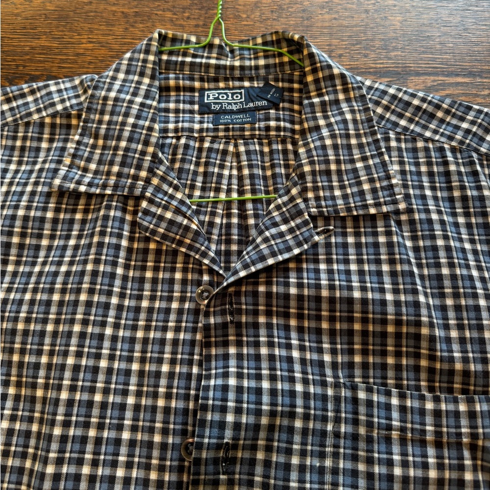 Polo Ralph Lauren Short Sleeve Button Down
Plaid Shirt size XL